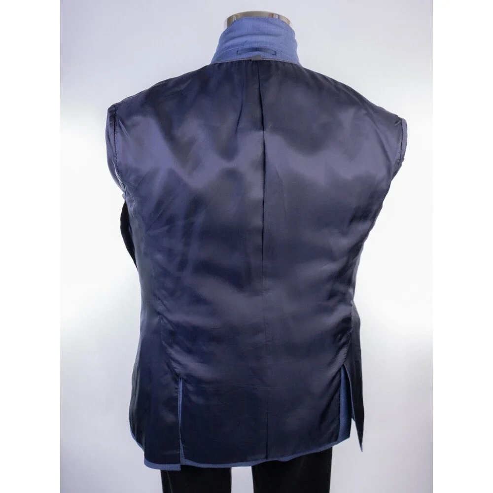 J.Crew Ludlow Tollegno 1900 Sz 38R Wool Sport Coat Blue Two Button Jacket